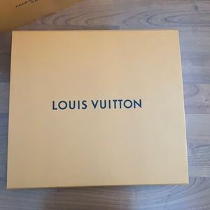 authentic louis vuitton box with bag!